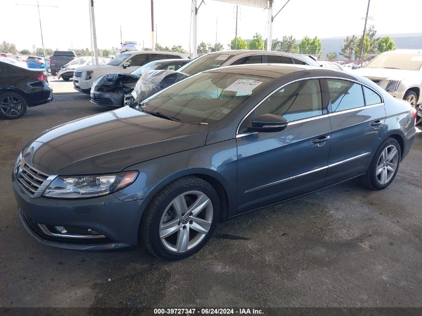 2013 Volkswagen Cc 2.0T Sport VIN: WVWBP7AN1DE565227 Lot: 39727347