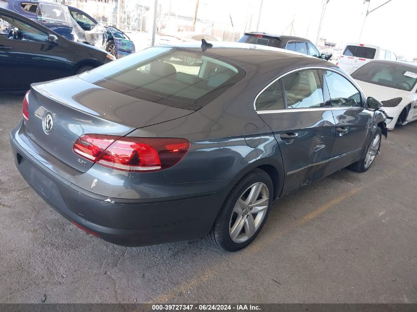 2013 Volkswagen Cc 2.0T Sport VIN: WVWBP7AN1DE565227 Lot: 39727347