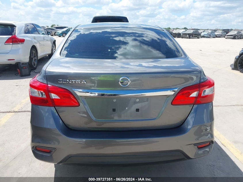2016 Nissan Sentra S VIN: 3N1AB7AP8GY286315 Lot: 39727351