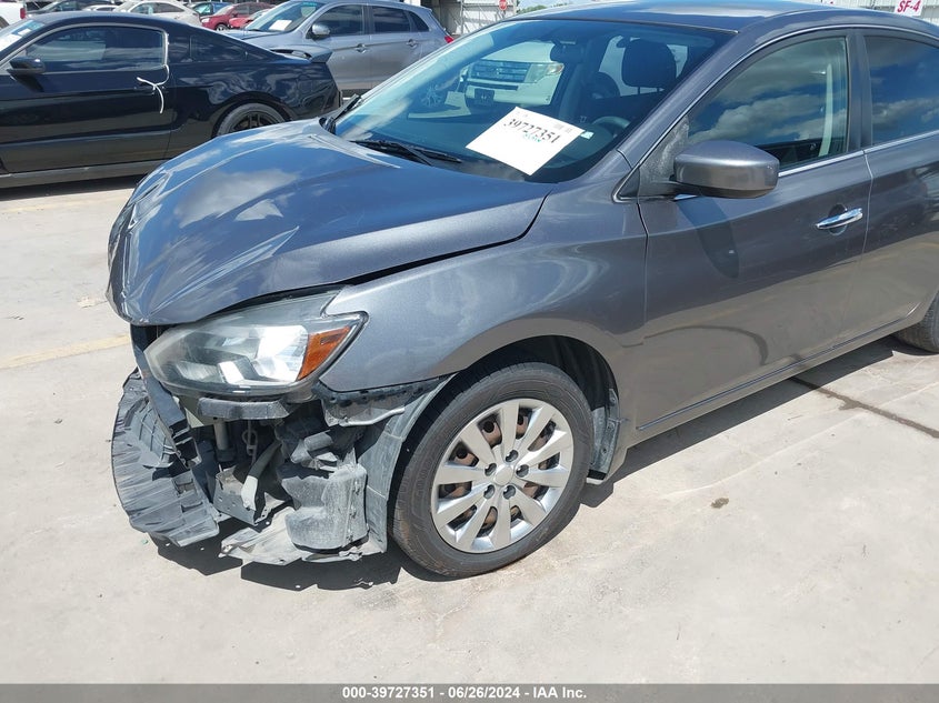 2016 Nissan Sentra S VIN: 3N1AB7AP8GY286315 Lot: 39727351