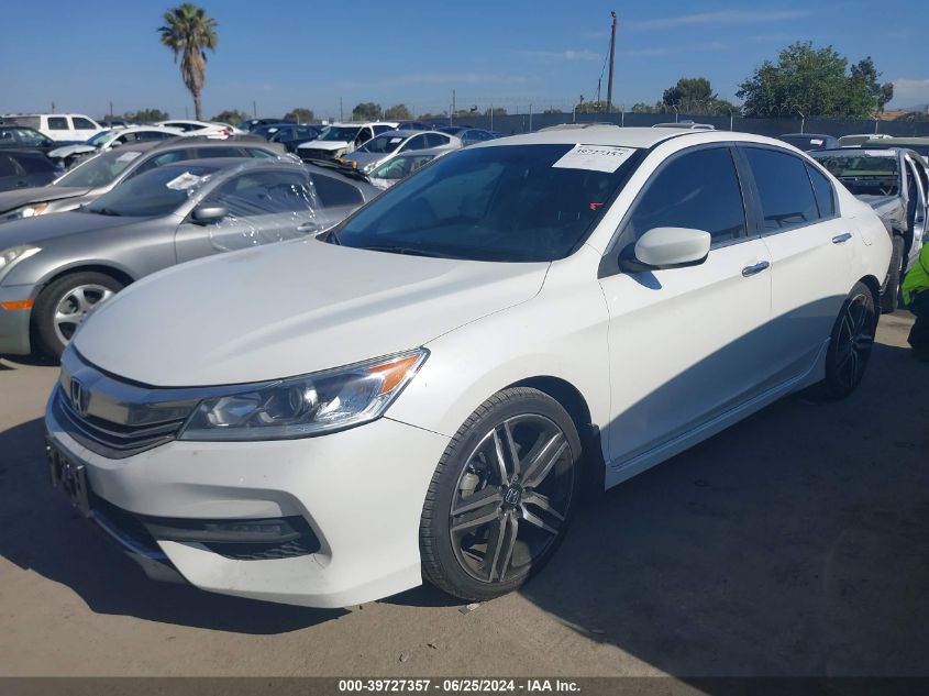 1HGCR2F58HA178313 2017 Honda Accord Sport