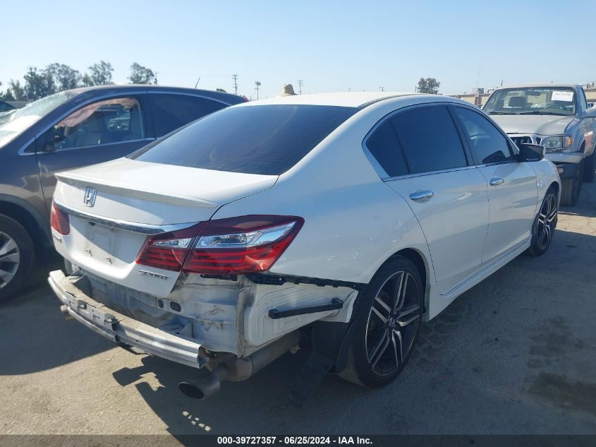 1HGCR2F58HA178313 2017 Honda Accord Sport