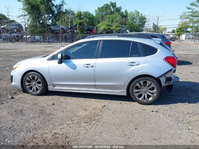 2014 Subaru Impreza 2.0I Sport Premium VIN: JF1GPAL64E8219722 Lot: 39727360