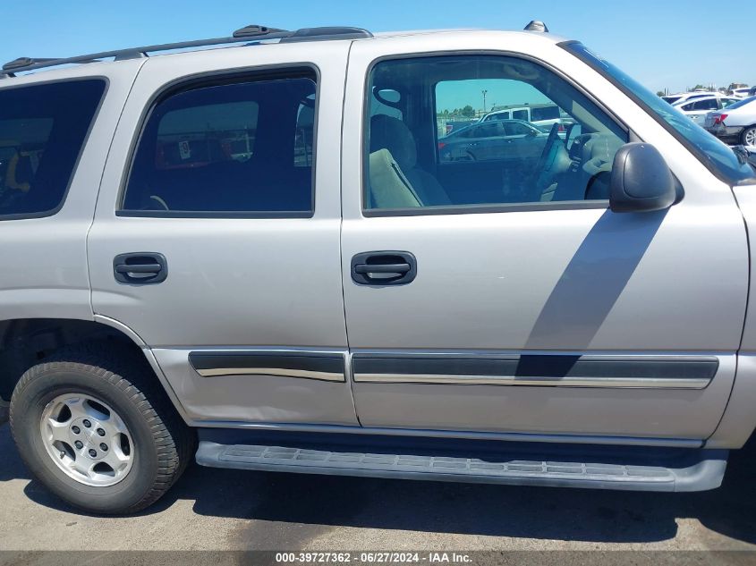 2005 Chevrolet Tahoe Ls VIN: 1GNEK13T35J248439 Lot: 39727362