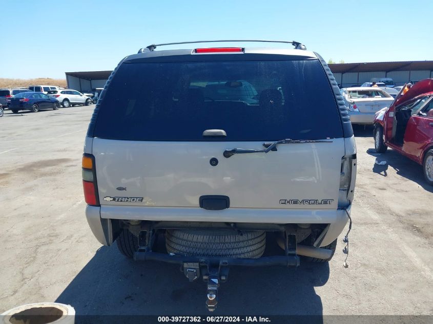 2005 Chevrolet Tahoe Ls VIN: 1GNEK13T35J248439 Lot: 39727362