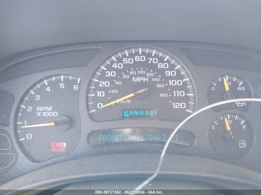 2005 Chevrolet Tahoe Ls VIN: 1GNEK13T35J248439 Lot: 39727362