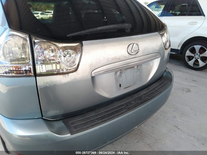 2007 Lexus Rx 350 VIN: 2T2HK31U17C010824 Lot: 39727369