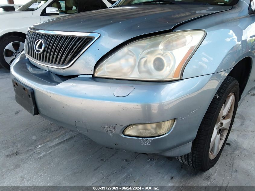 2007 Lexus Rx 350 VIN: 2T2HK31U17C010824 Lot: 39727369