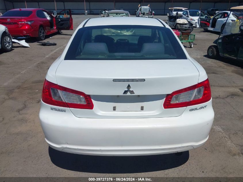 2012 Mitsubishi Galant Fe VIN: 4A32B2FF5CE023434 Lot: 39727376