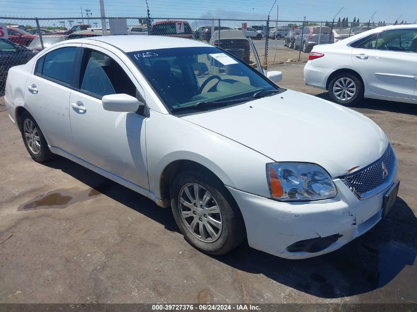 2012 Mitsubishi Galant Fe VIN: 4A32B2FF5CE023434 Lot: 39727376