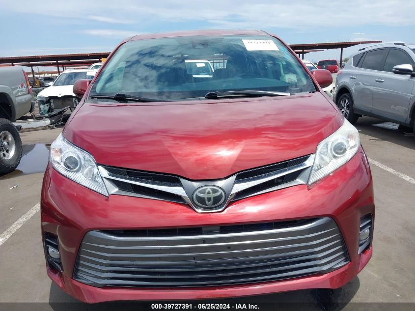 2019 Toyota Sienna Xle 8 Passenger VIN: 5TDYZ3DC4KS010691 Lot: 39727391