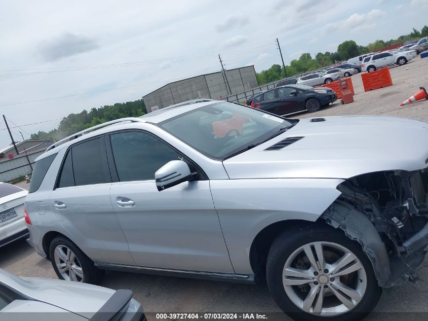 2015 Mercedes-Benz Ml 350 VIN: 4JGDA5JB6FA594054 Lot: 39727404