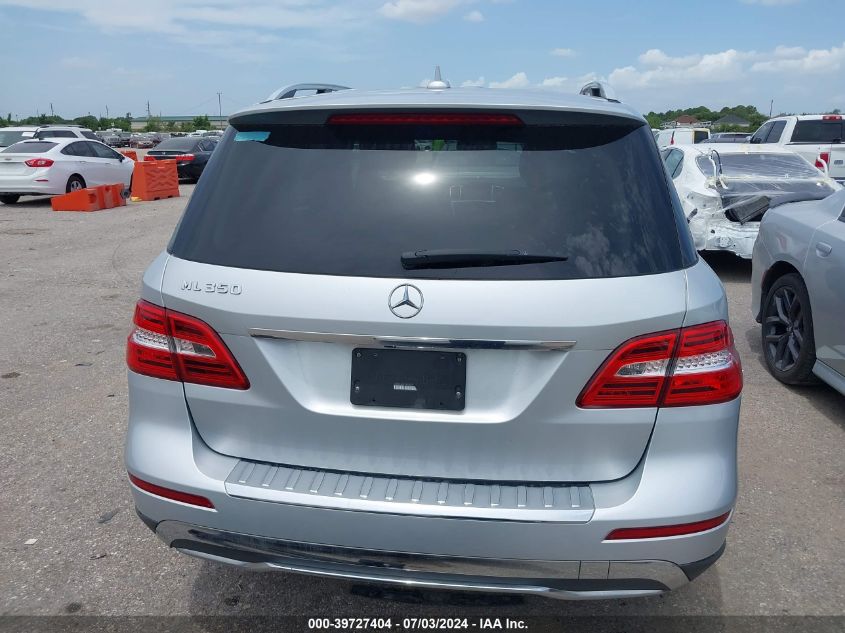 2015 Mercedes-Benz Ml 350 VIN: 4JGDA5JB6FA594054 Lot: 39727404
