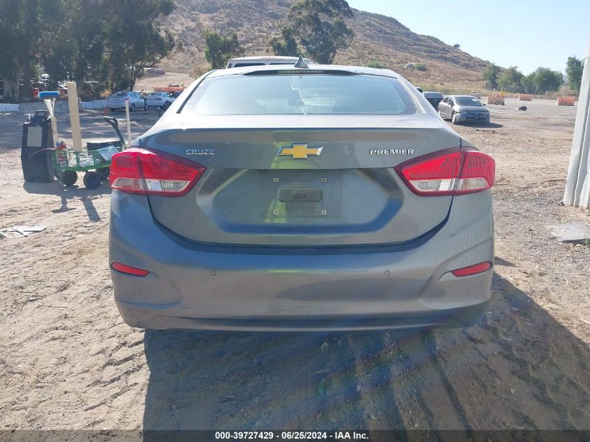 2019 Chevrolet Cruze Premier VIN: 1G1BF5SM8K7119146 Lot: 39727429