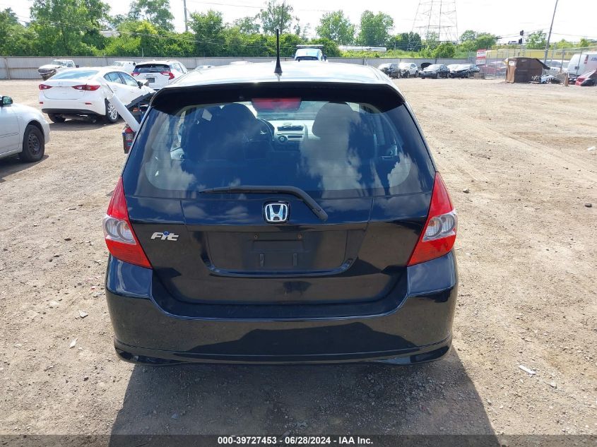 2008 Honda Fit Sport VIN: JHMGD38678S068470 Lot: 39727453