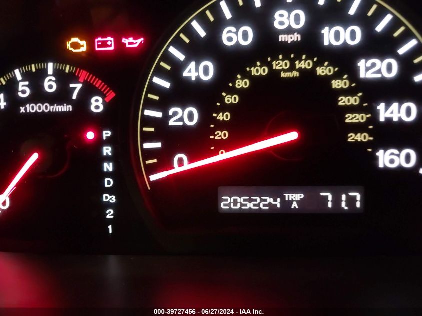 2004 Honda Accord Ex VIN: 1HGCM66544A099916 Lot: 39727456