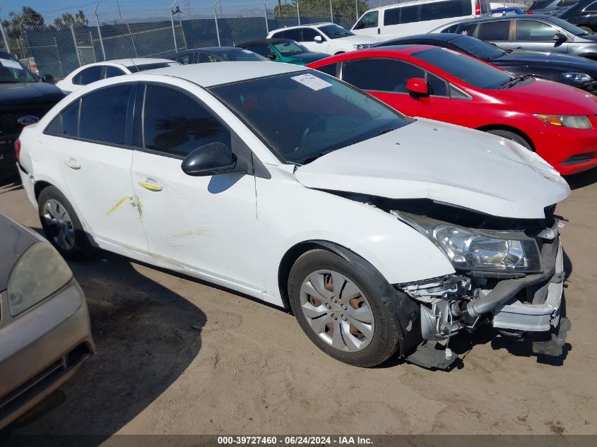 2016 Chevrolet Cruze Limited Ls Auto VIN: 1G1PC5SG5G7200153 Lot: 39727460