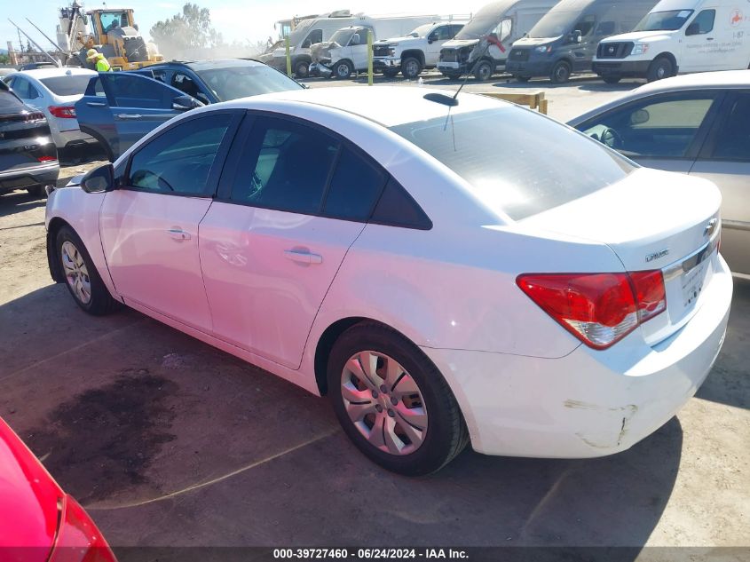 2016 Chevrolet Cruze Limited Ls Auto VIN: 1G1PC5SG5G7200153 Lot: 39727460