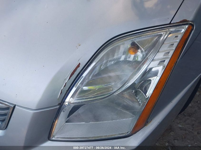 2010 Nissan Sentra 2.0 VIN: 3N1AB6AP0AL623011 Lot: 39727477