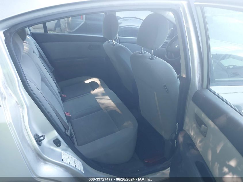 2010 Nissan Sentra 2.0 VIN: 3N1AB6AP0AL623011 Lot: 39727477