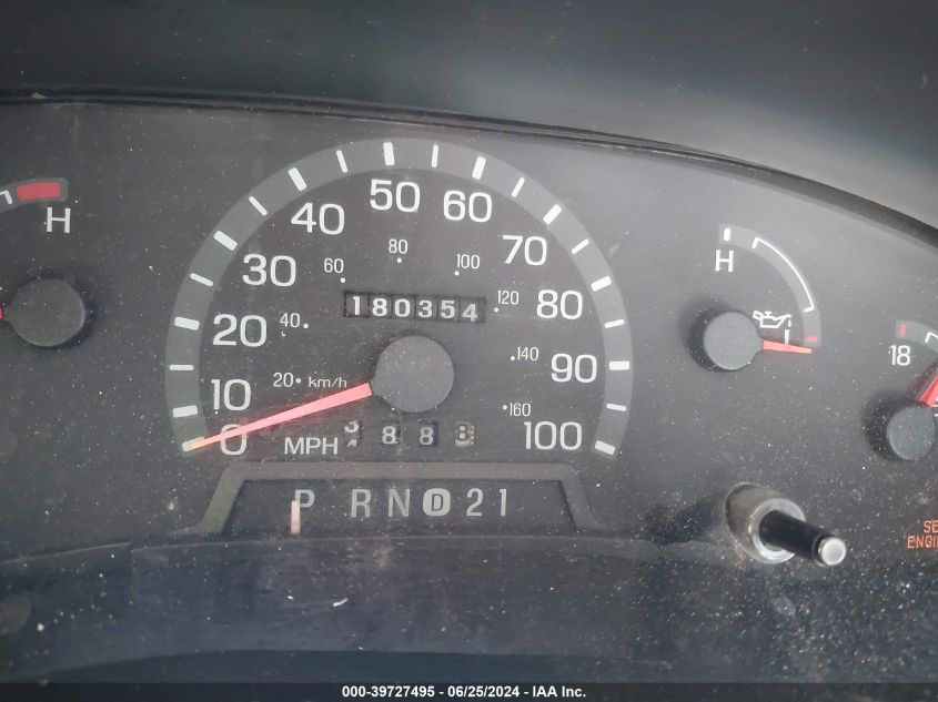 1999 Ford E-250 Commercial/Recreational VIN: 1FTPE24L4XHA84920 Lot: 39727495