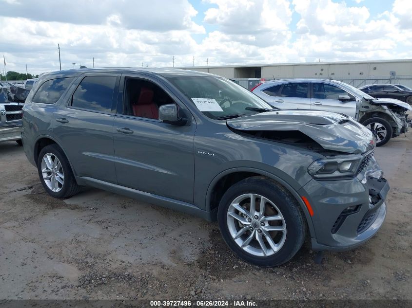 2022 Dodge Durango R/T Plus Awd VIN: 1C4SDJCT7NC189261 Lot: 39727496