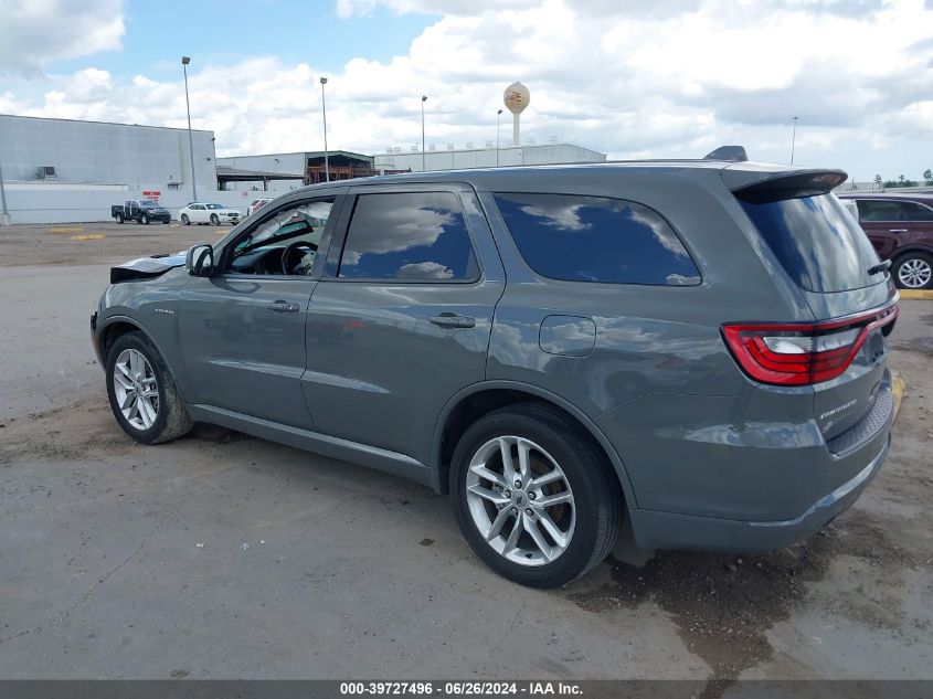 2022 Dodge Durango R/T Plus Awd VIN: 1C4SDJCT7NC189261 Lot: 39727496