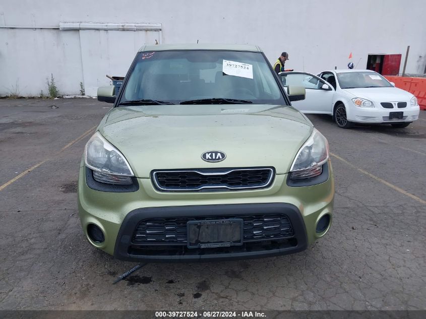 2012 Kia Soul VIN: KNDJT2A50C7437994 Lot: 39727524