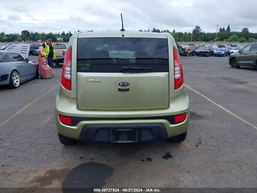 2012 Kia Soul VIN: KNDJT2A50C7437994 Lot: 39727524