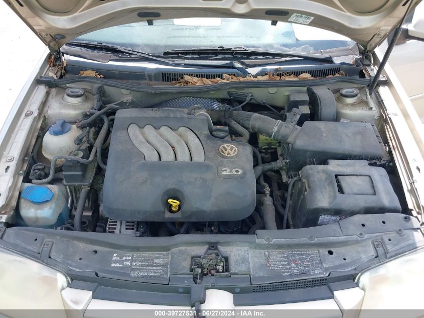 2004 Volkswagen Jetta Gls 2.0L VIN: 3VWSK69M64M088855 Lot: 39727531