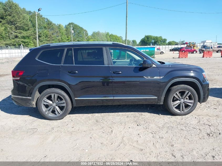 2019 Volkswagen Atlas 3.6L V6 Se W/Technology R-Line VIN: 1V2YR2CA9KC541153 Lot: 39727532