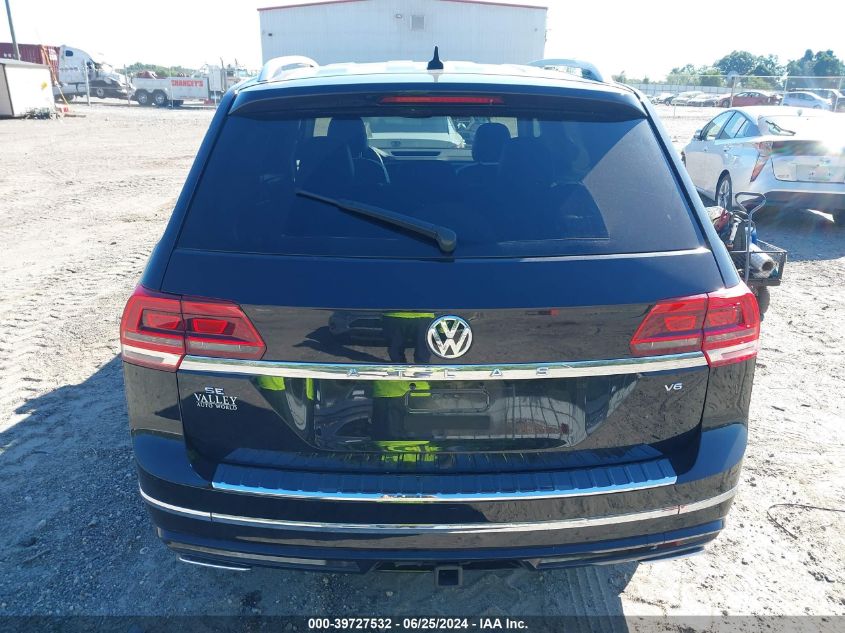 2019 Volkswagen Atlas 3.6L V6 Se W/Technology R-Line VIN: 1V2YR2CA9KC541153 Lot: 39727532