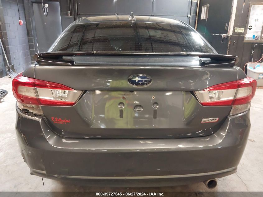 2018 Subaru Impreza 2.0I Sport VIN: 4S3GKAK61J3609274 Lot: 39727545