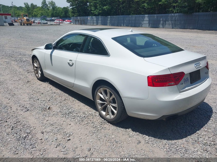 2013 Audi A5 2.0T Premium VIN: WAUCFAFRXDA042163 Lot: 39727569