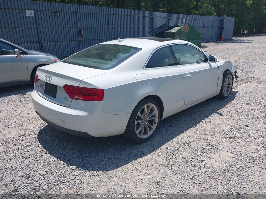 2013 Audi A5 2.0T Premium VIN: WAUCFAFRXDA042163 Lot: 39727569