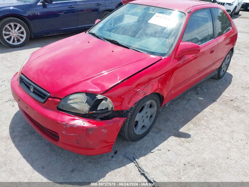 1999 Honda Civic Dx VIN: 2HGEJ6446XH106589 Lot: 39727570