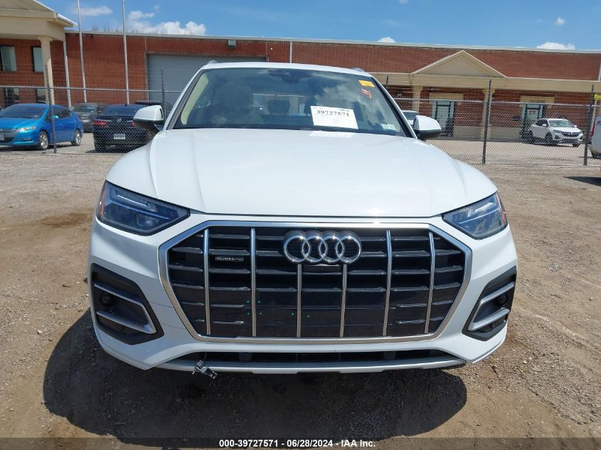 2021 Audi Q5 Premium Plus 45 Tfsi Quattro S Tronic VIN: WA1BAAFY2M2065641 Lot: 39727571