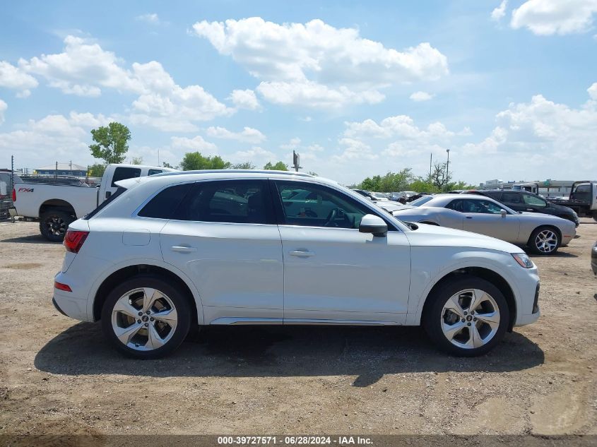 2021 Audi Q5 Premium Plus 45 Tfsi Quattro S Tronic VIN: WA1BAAFY2M2065641 Lot: 39727571