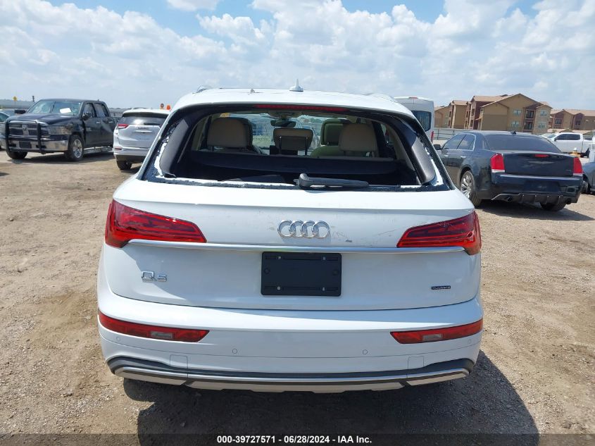 2021 Audi Q5 Premium Plus 45 Tfsi Quattro S Tronic VIN: WA1BAAFY2M2065641 Lot: 39727571