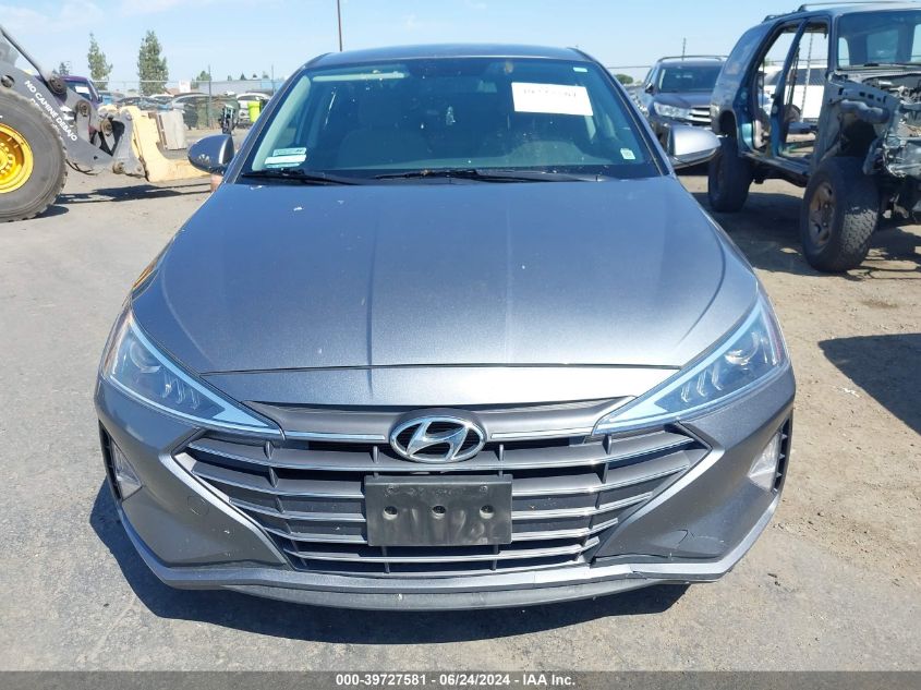 2019 Hyundai Elantra Se VIN: KMHD74LF8KU872597 Lot: 39727581