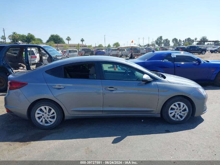 2019 Hyundai Elantra Se VIN: KMHD74LF8KU872597 Lot: 39727581