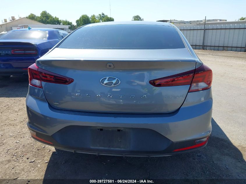 2019 Hyundai Elantra Se VIN: KMHD74LF8KU872597 Lot: 39727581