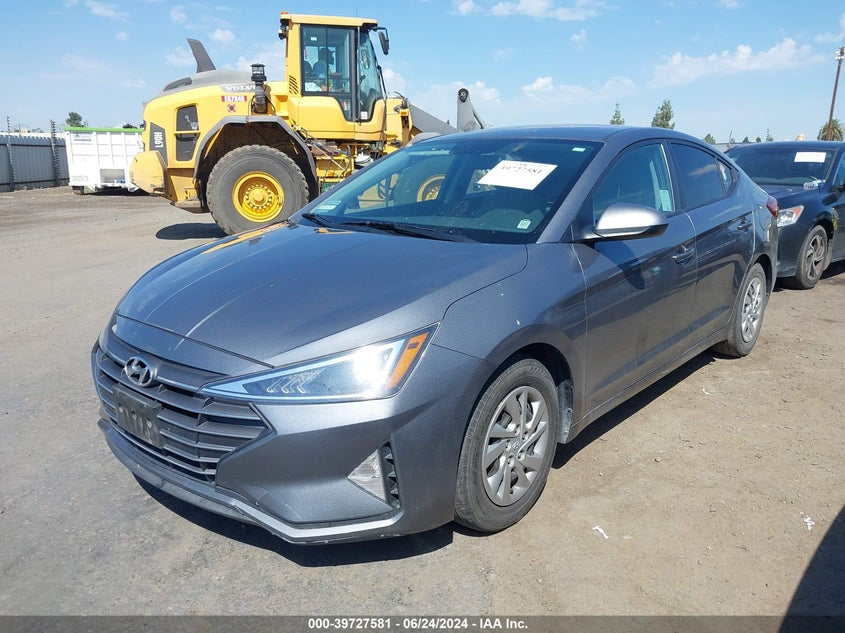 2019 Hyundai Elantra Se VIN: KMHD74LF8KU872597 Lot: 39727581