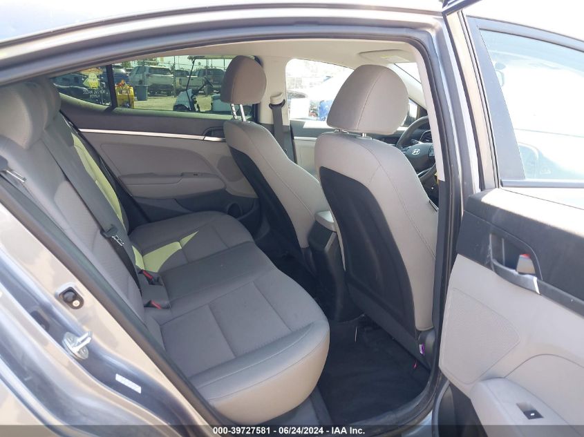 2019 Hyundai Elantra Se VIN: KMHD74LF8KU872597 Lot: 39727581