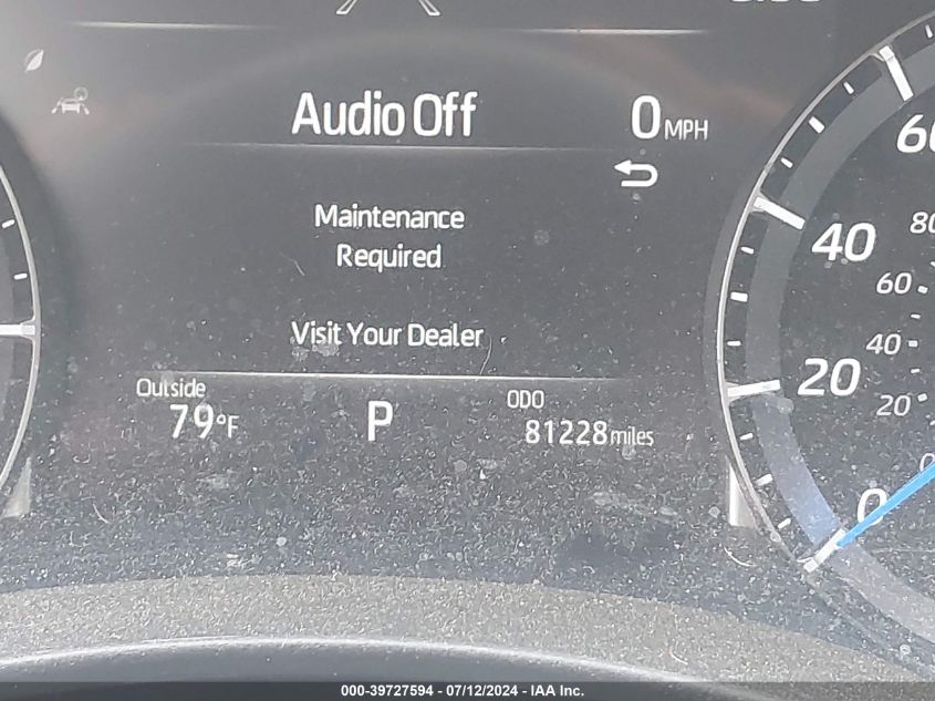 2021 Toyota Highlander Hybrid Xle VIN: 5TDHBRCH5MS535721 Lot: 39727594