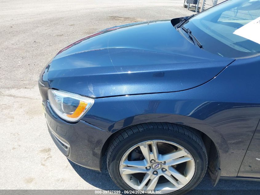 2015 Volvo S60 T5 Premier Plus VIN: YV140MFC0F1314481 Lot: 39727599