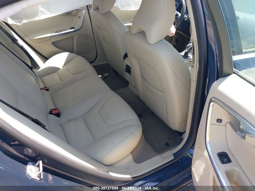 2015 Volvo S60 T5 Premier Plus VIN: YV140MFC0F1314481 Lot: 39727599