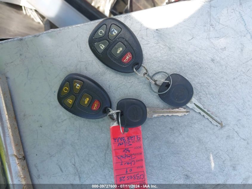 2009 Chevrolet Impala Lt VIN: 2G1WT57K591258532 Lot: 39727600