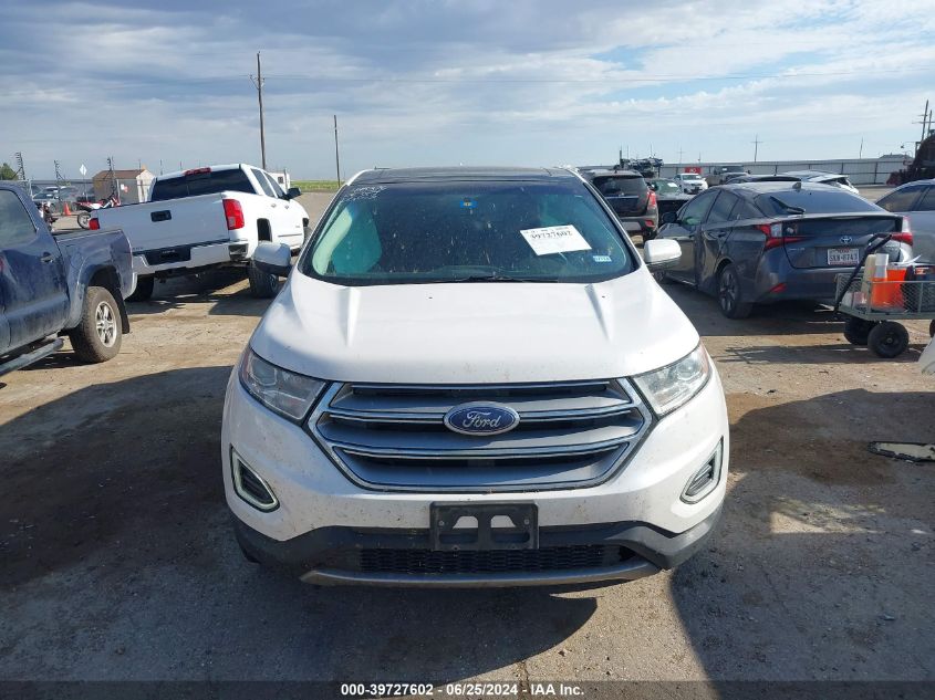 2017 Ford Edge Titanium VIN: 2FMPK4K92HBC15767 Lot: 39727602