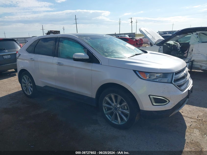 2017 Ford Edge Titanium VIN: 2FMPK4K92HBC15767 Lot: 39727602